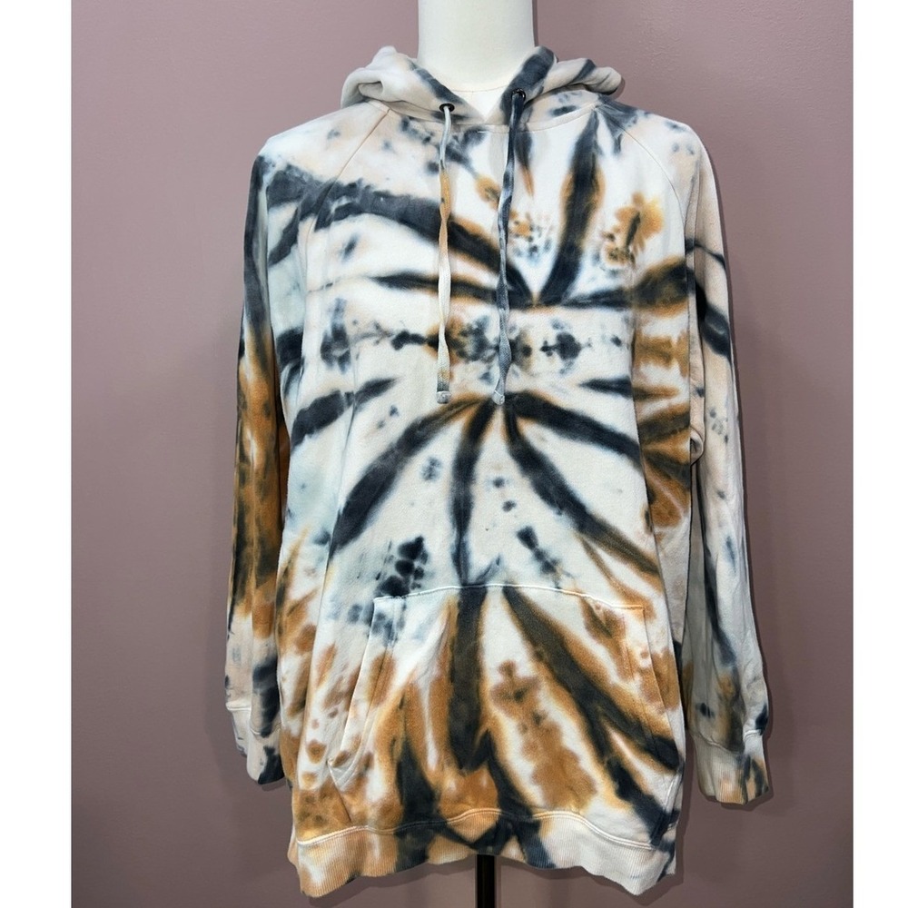 Volcom x Netflix OBX Tie Dye Hoodie Sweatshirt S Outer Banks You Don't Love Me